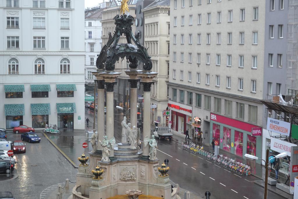 Goldfisch Apartment Hoher Markt Viena Exterior foto